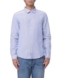 Woolrich - Striped Linen Shirt - Lyst