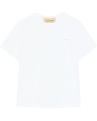 Valentino - T-Shirt Jersey Vgold - Lyst