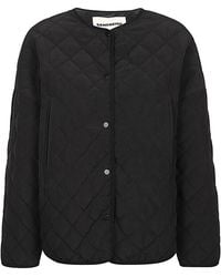 Sandbeige - Nylon Quilted Jacket - Lyst