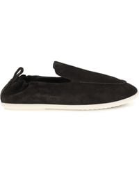 Bottega Veneta - Dawson Suede Loafers Espresso - Lyst