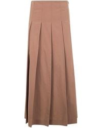 Rohe - Pleated Wool Skirt - Lyst