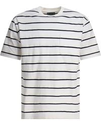 Beams Plus - Striped T-Shirt - Lyst