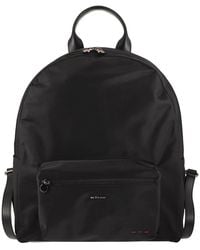 Kiton - Technical Nylon And Calfskin Backpack - Lyst
