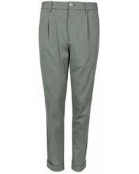GTA - Military Virgin Wool Silk Linen Cashmere Trousers - Lyst