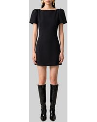 SUTTON NEW YORK - Double Crepe Mini Dress - Lyst