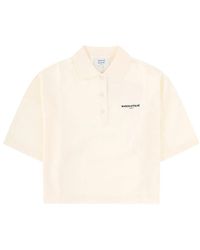 Maison Kitsuné - Maison Kitsuné Polo Con Logo - Lyst