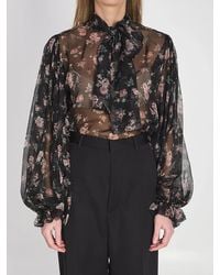 Dolce & Gabbana - Dolce & Gabbana Multicolour Silk Dress - Lyst