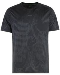 BOSS - Techno Fabric T-Shirt - Lyst
