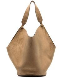 KHAITE - Lotus Medium Leather Shoulder Bag - Lyst