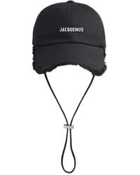 Jacquemus - Artichaut Distressed Baseball Cap - Lyst