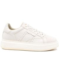 Woolrich - Arrow Leather Sneakers - Lyst