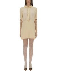 Valentino - Crepe Couture Short Dress - Lyst
