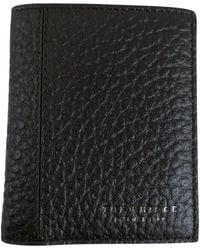 The Bridge - Grained Leather Wallet - Lyst