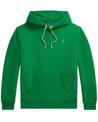 Polo Ralph Lauren - The Rl Cotton-Blend Fleece Hoodie - Lyst