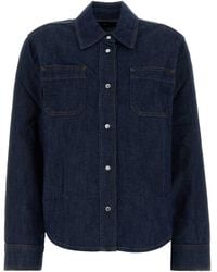 7 For All Mankind - Stretch Denim Shirt For - Lyst