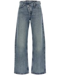 Agolde - 'Arc Criss Cross' Jeans - Lyst