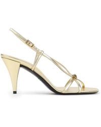 Versace - Laminated Sadal - Lyst
