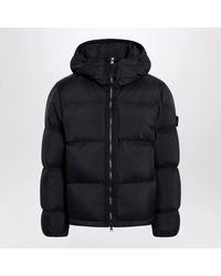 Stone Island - Ripstop Nylon Zip-Up Down Jacket - Lyst