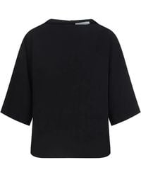 Studio Nicholson - Basco Viscose T-Shirt - Lyst