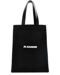 Jil Sander - 'Flat Shopper' Medium Shopping - Lyst