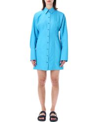 Fendi - Technical Viscose Dress - Lyst