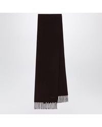 Max Mara - Wool Scarf With Fringes - Lyst