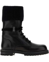 Fendi - Commando Ankle Boots - Lyst