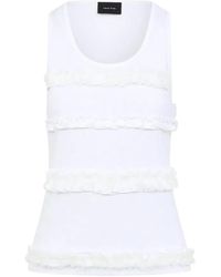 Simone Rocha - Fitted Ruffle Frill T - Lyst