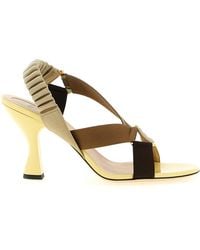 Fendi - 'Colibrì' Sandals With Cable Ties - Lyst