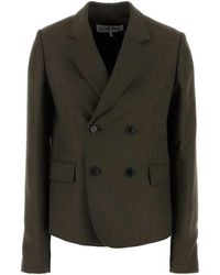 Loewe - Wool Blazer - Lyst