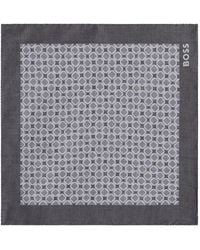 BOSS - Silk Scarf With Print - Lyst