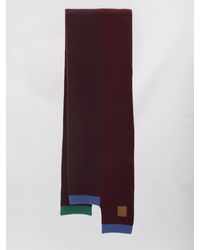 Loewe - Dark 30X178 Asymmetric Wool Scarf - Lyst