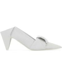 Loewe - Leather Origami Heels - Lyst