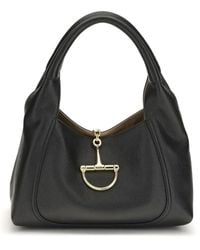 Gucci - Softbit Brainy Calf Leather Handbag - Lyst