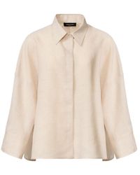 Fabiana Filippi - Natural Linen Shirt - Lyst