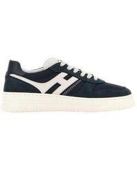 Hogan - H630Oxford Front Lace-Up Sneakers - Lyst
