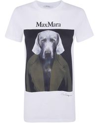 Max Mara - Cotton Calca T-Shirt - Lyst