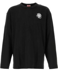 KENZO - Gots Boke Flower 2.0 Relax Long Sleeves T-Shirt - Lyst