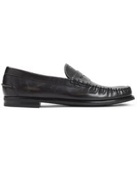 Prada - Nero Cuoio Calf Leather Loafer - Lyst