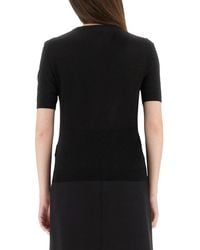 Versace - Logo Crew Neck Sweater - Lyst