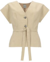 Paul Smith - Solid V Neck Top - Lyst
