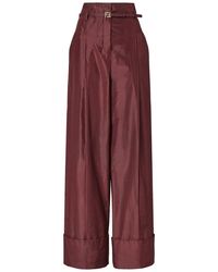 Fendi - Belted Pants - Lyst