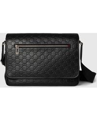 Gucci - Gg Emblem Medium Crossbody Bag - Lyst