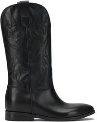 Strategia - Leather Boots - Lyst