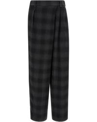 Tela - Check Pants - Lyst
