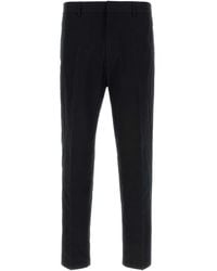 Jil Sander - Midnight Cotton Pant - Lyst
