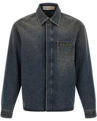 Golden Goose - 'Journey Roger' Denim Shirt - Lyst
