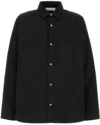 Fear Of God - Slate Cotton Oversize Shirt - Lyst
