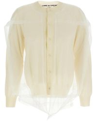 Comme des Garçons - Tulle Cardigan - Lyst