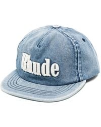 Rhude - Logo Denim Hat - Lyst